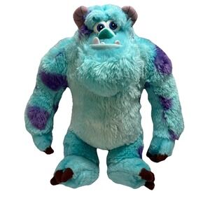 Disney Collection Monsters Inc Pixar Sulley Stuffed Plush James Sullivan 13" EUC